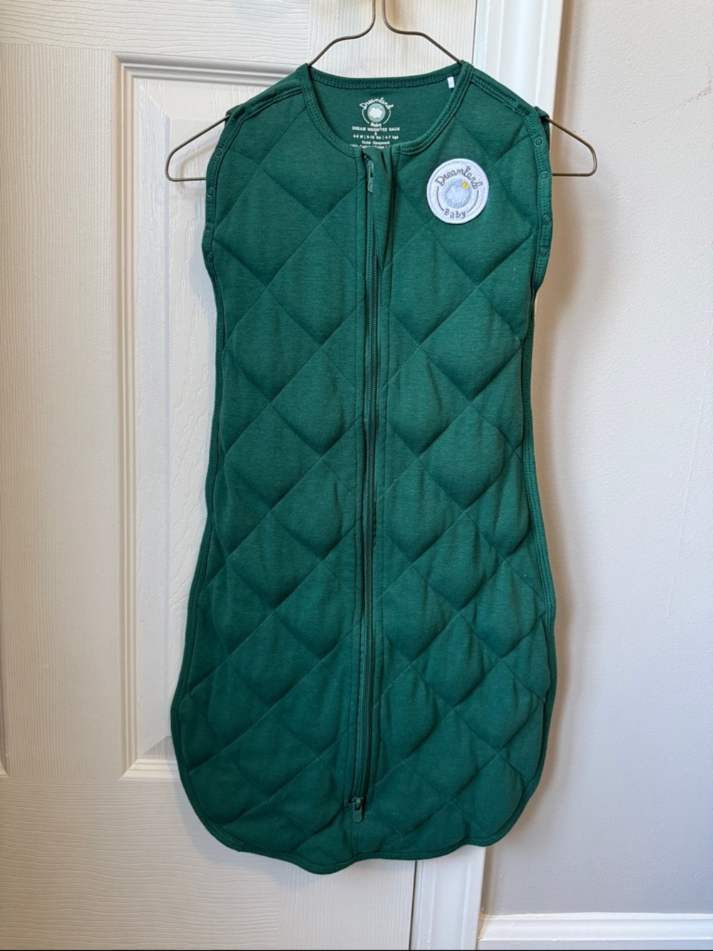 Dreamland Baby Weighted Sleep Sack Green
